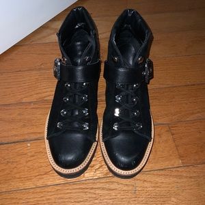 Marc fisher-women’s indre round toe lace up boot